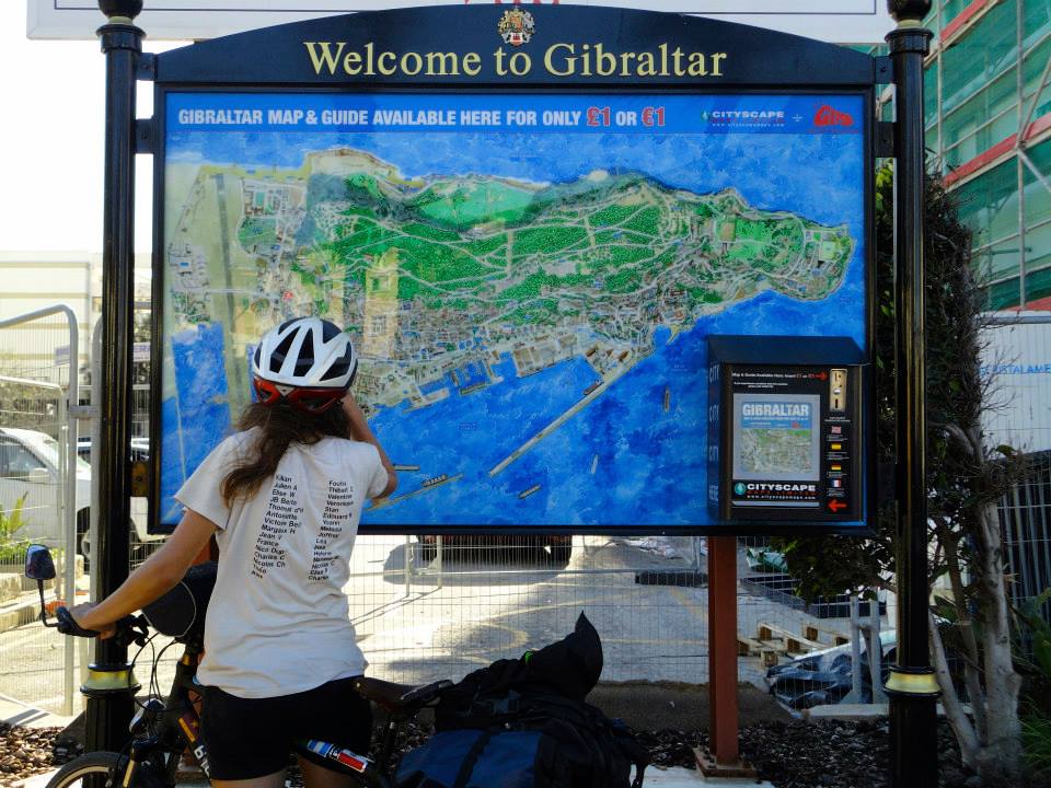 Gibraltar à vélo