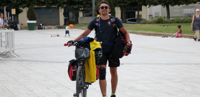 Alexis Murça voyage vélo