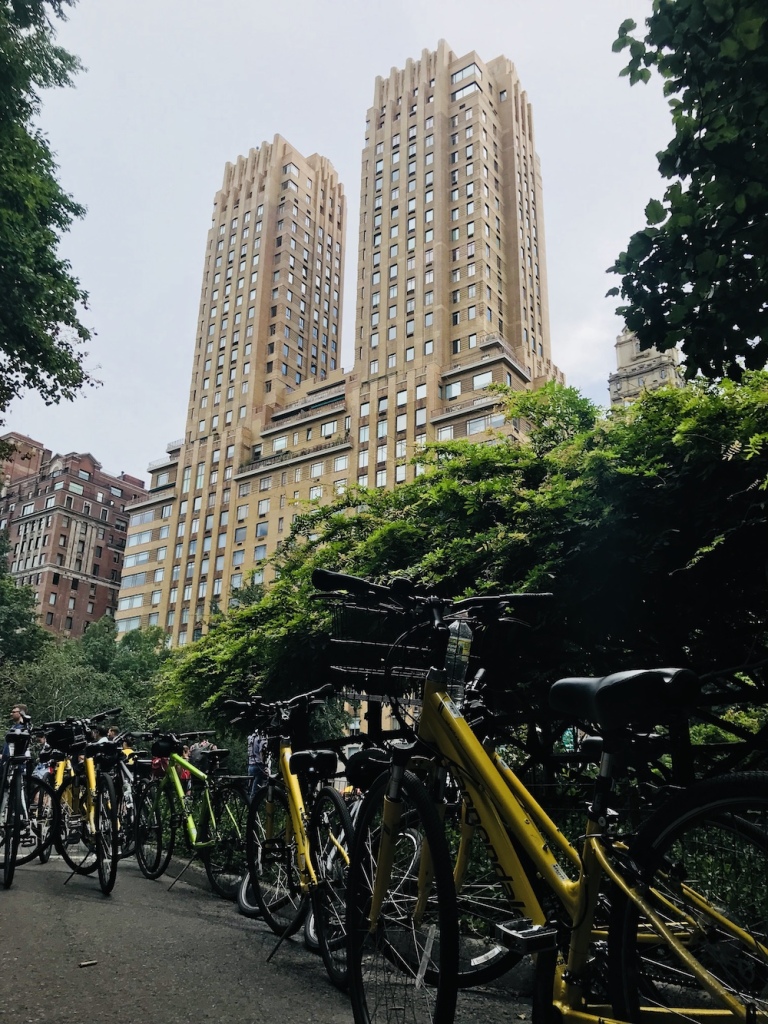 Central park balade vélo