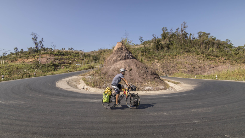 Routes Laos vélo