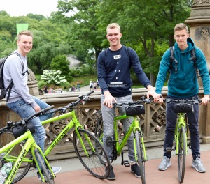 Central Park à vélo