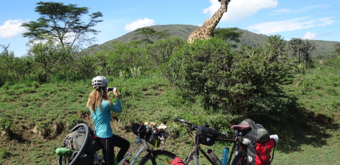 Voyage à vélo en Afrique Tiphaine Muller