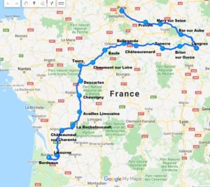 Itinéraire Paris Bordeaux vélo
